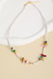 Heliophilia Silver Collar Multicolor de Metal ELKGC68400